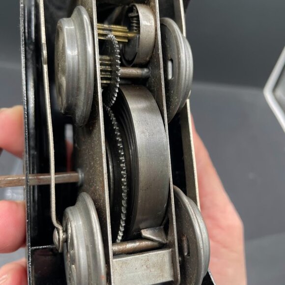 Marx Trains 597 Commodore Vanderbilt Key Wind Steam Locomotive Black Works - Picture 7 of 8